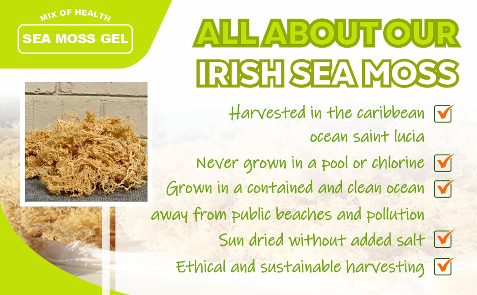 St. Lucia Irish Sea Moss Gel