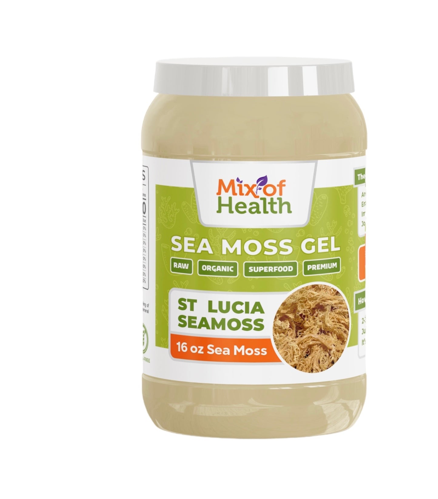 St. Lucia Irish Sea Moss Gel