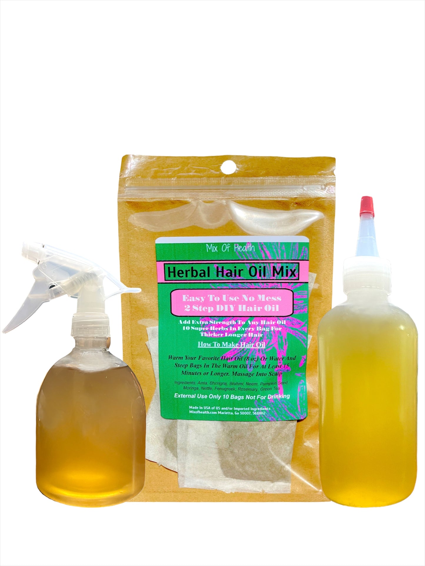 Hair Oil Mix Tea Bags